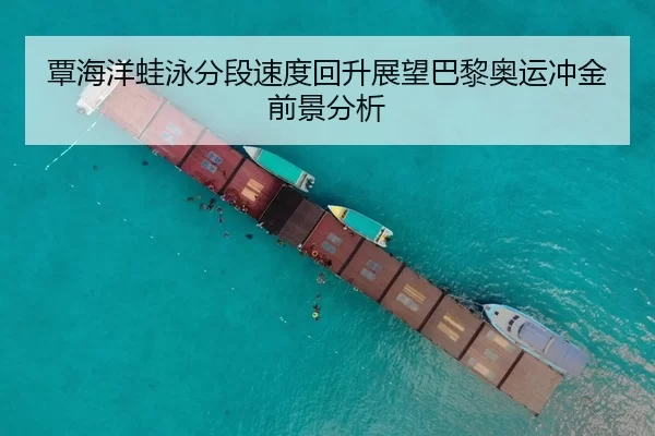 覃海洋蛙泳分段速度回升展望巴黎奥运冲金前景分析