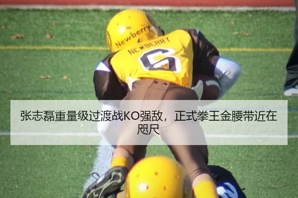 张志磊重量级过渡战KO强敌，正式拳王金腰带近在咫尺